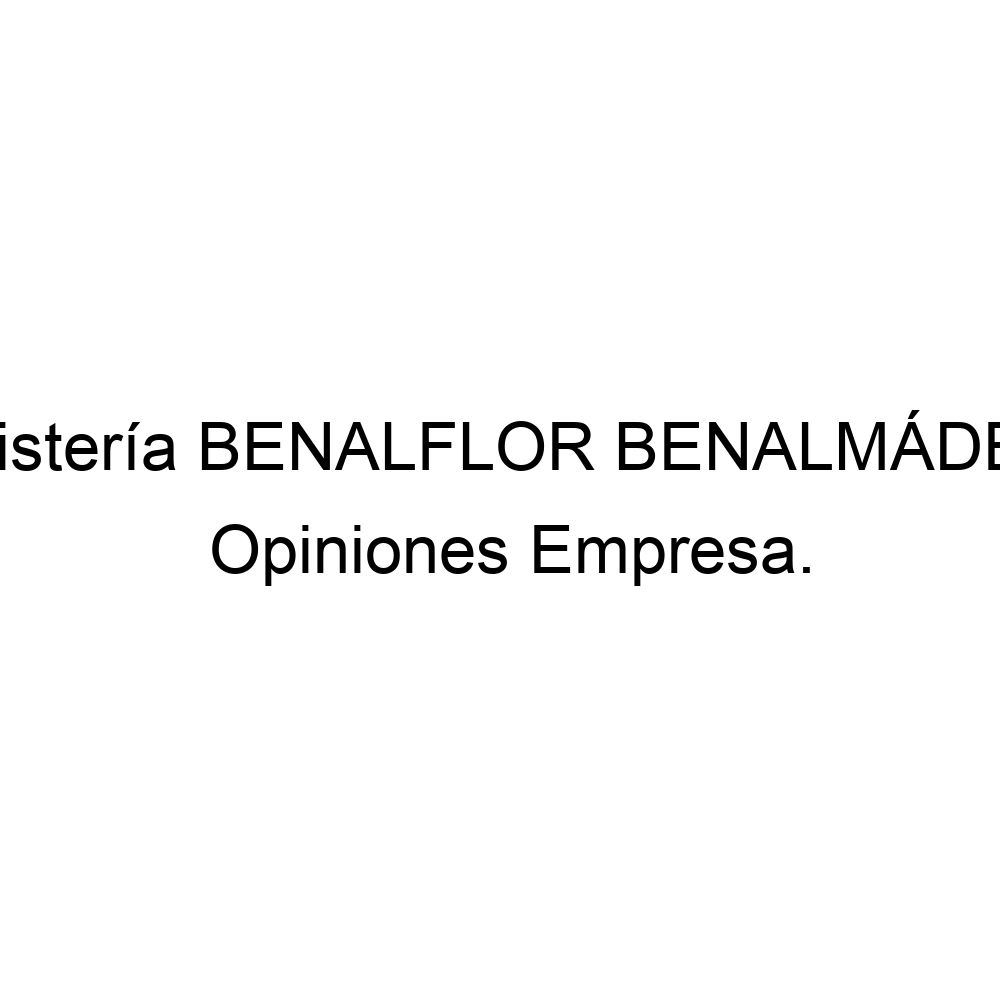 Opiniones Floristería BENALFLOR BENALMÁDENA, Arroyo de la Miel ▷ 952445535