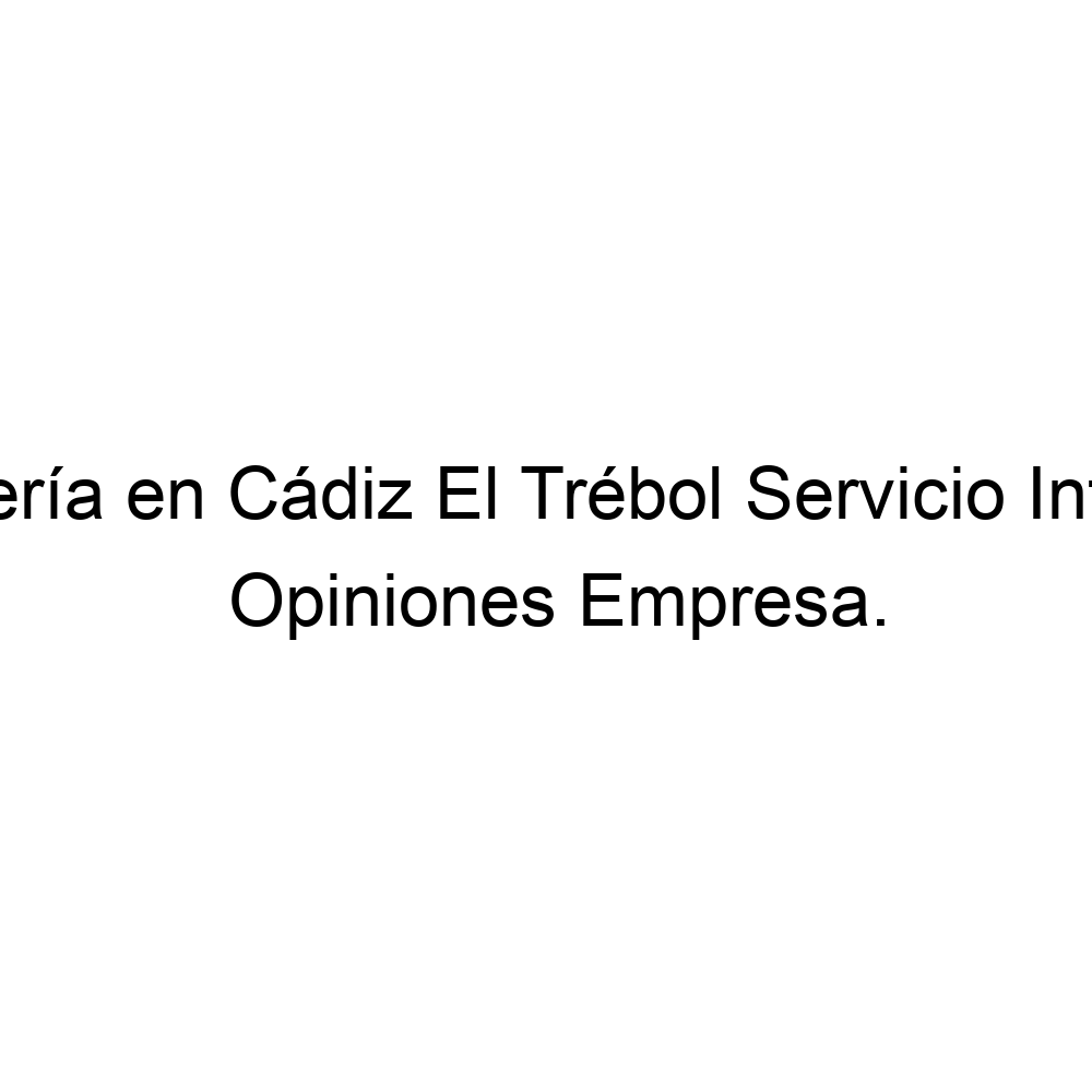 Opiniones Floristería en Cádiz El Trébol Servicio Interflora, Cádiz ▷  956286507